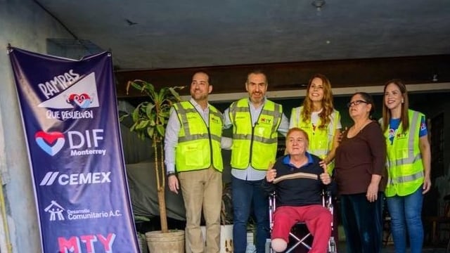 “Rampas que Resuelven”: Monterrey impulsa accesibilidad para personas con discapacidad.