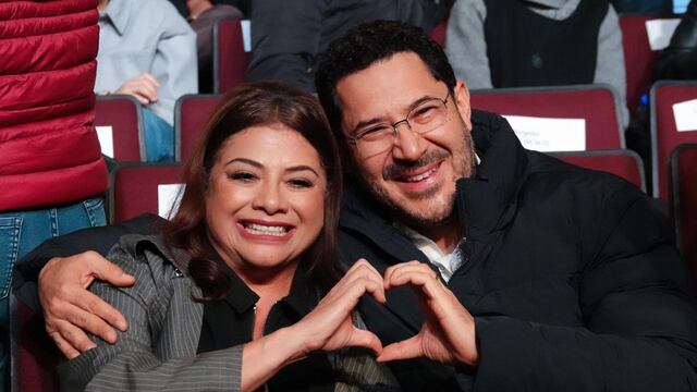 Clara Brugada y Martí Batres