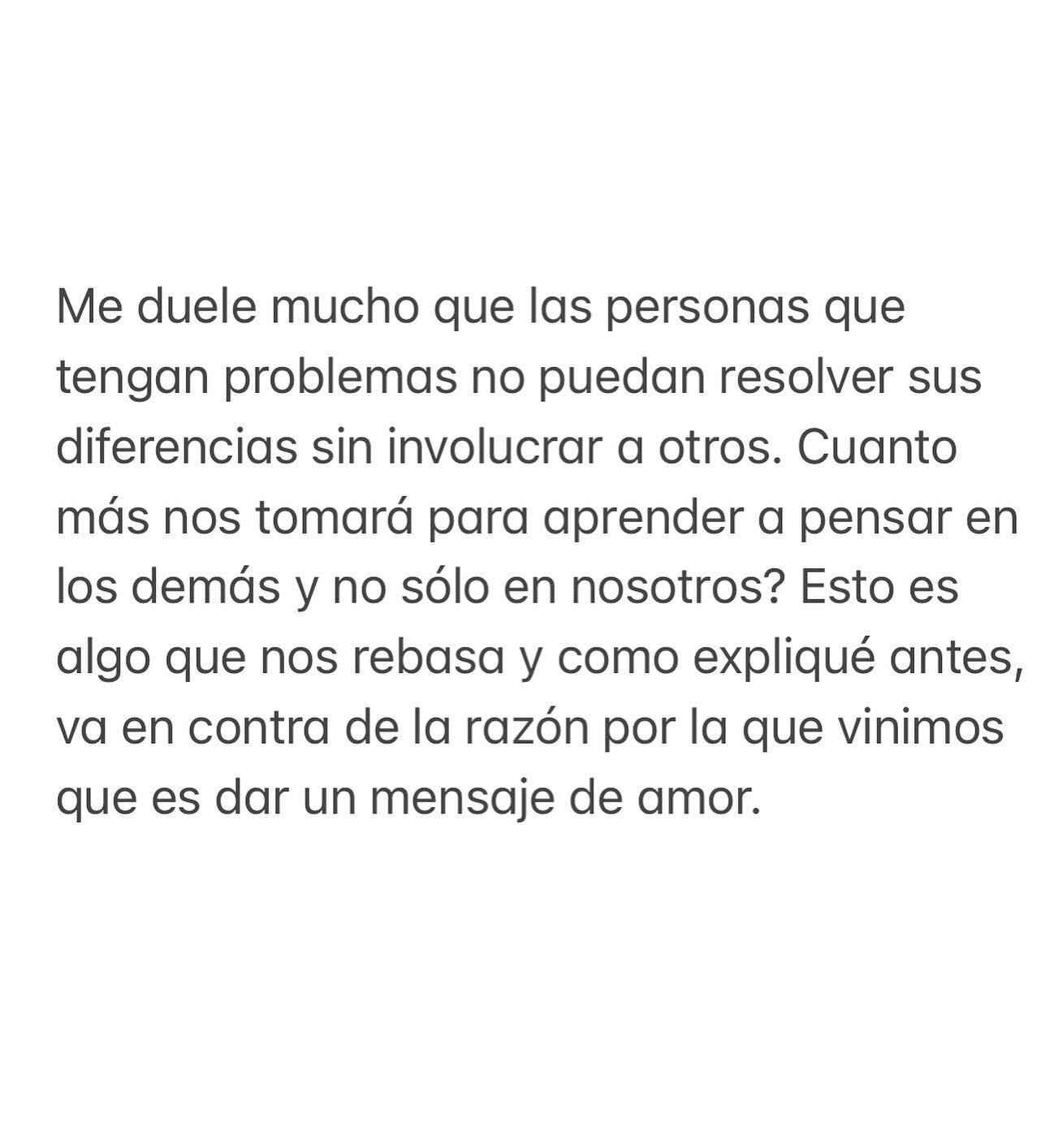Danny Ocean sobre la balacera en Morelia tras terminar su concierto.