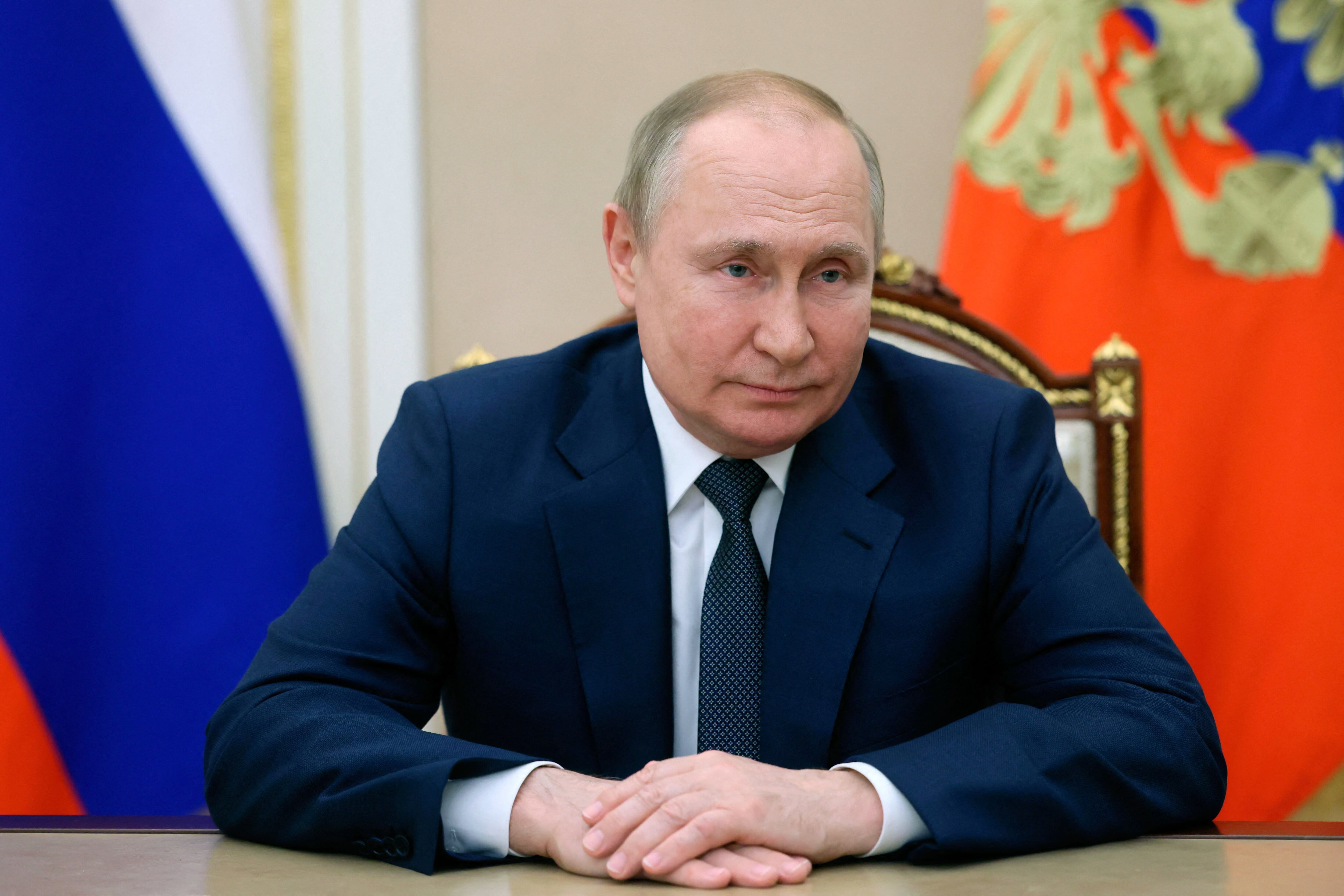 Vladimir Putin, presidente de Rusia