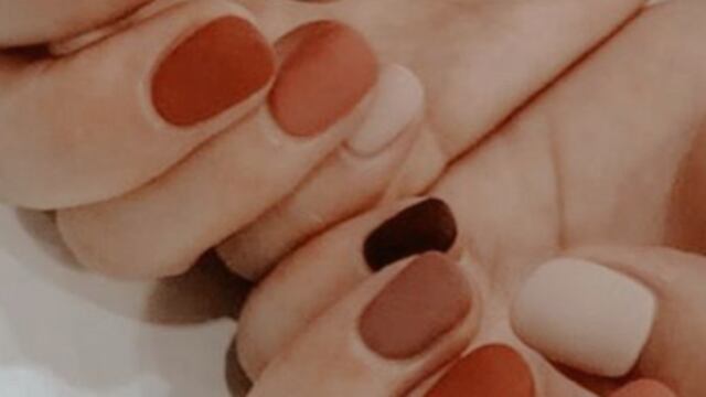 uñas en tendencia con el otoño 2022