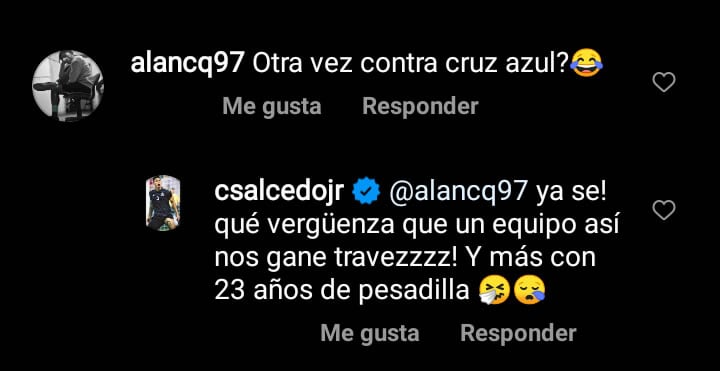 Comentario de Carlos Salcedo