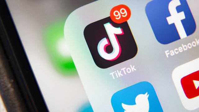 Aplicación de TikTok