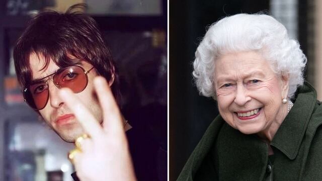 Liam Gallagher, reina Isabel ll
