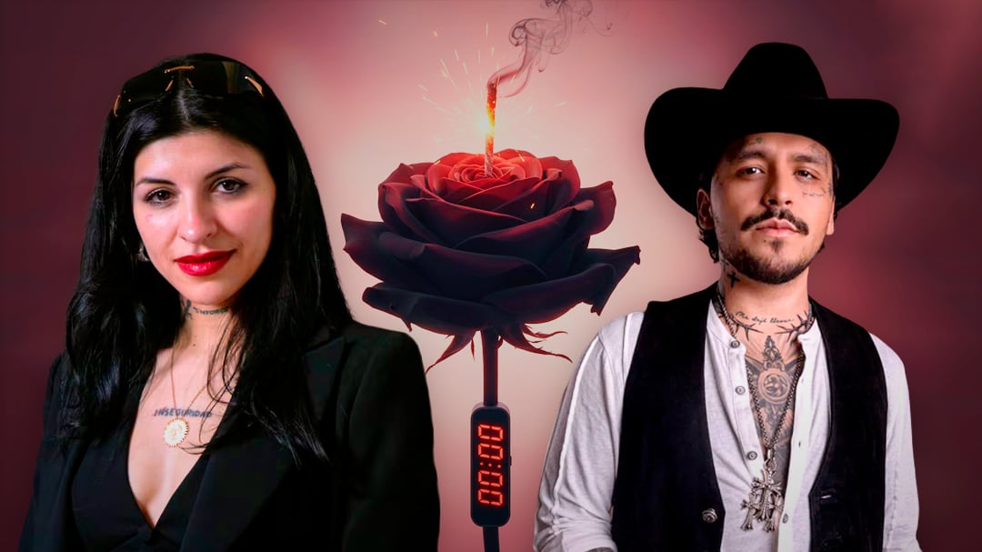 Frágil como una rosa o como una bomba: la respuesta de Cazzu a Nodal