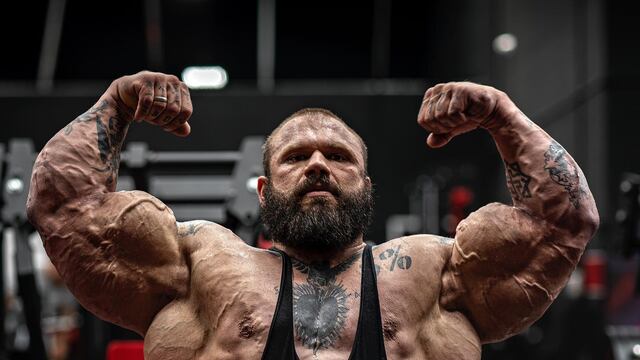 Illia Golem, fisicoculturista apodado The Mutant.