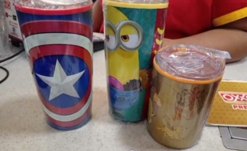 Termos coleccionables del Oxxo