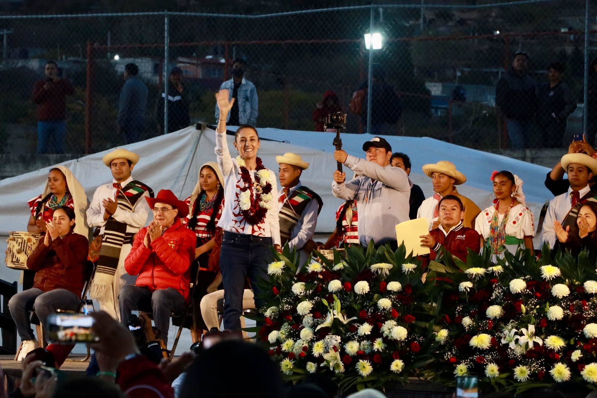 Claudia Sheinbaum declara que el PAN perderá el registro en OAxaca