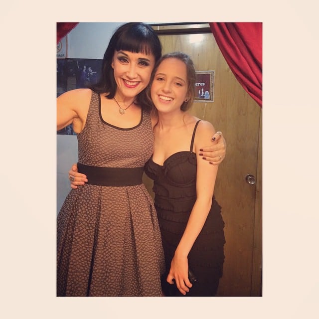 Susana Zabaleta con su hija Elisabetha Gruener.