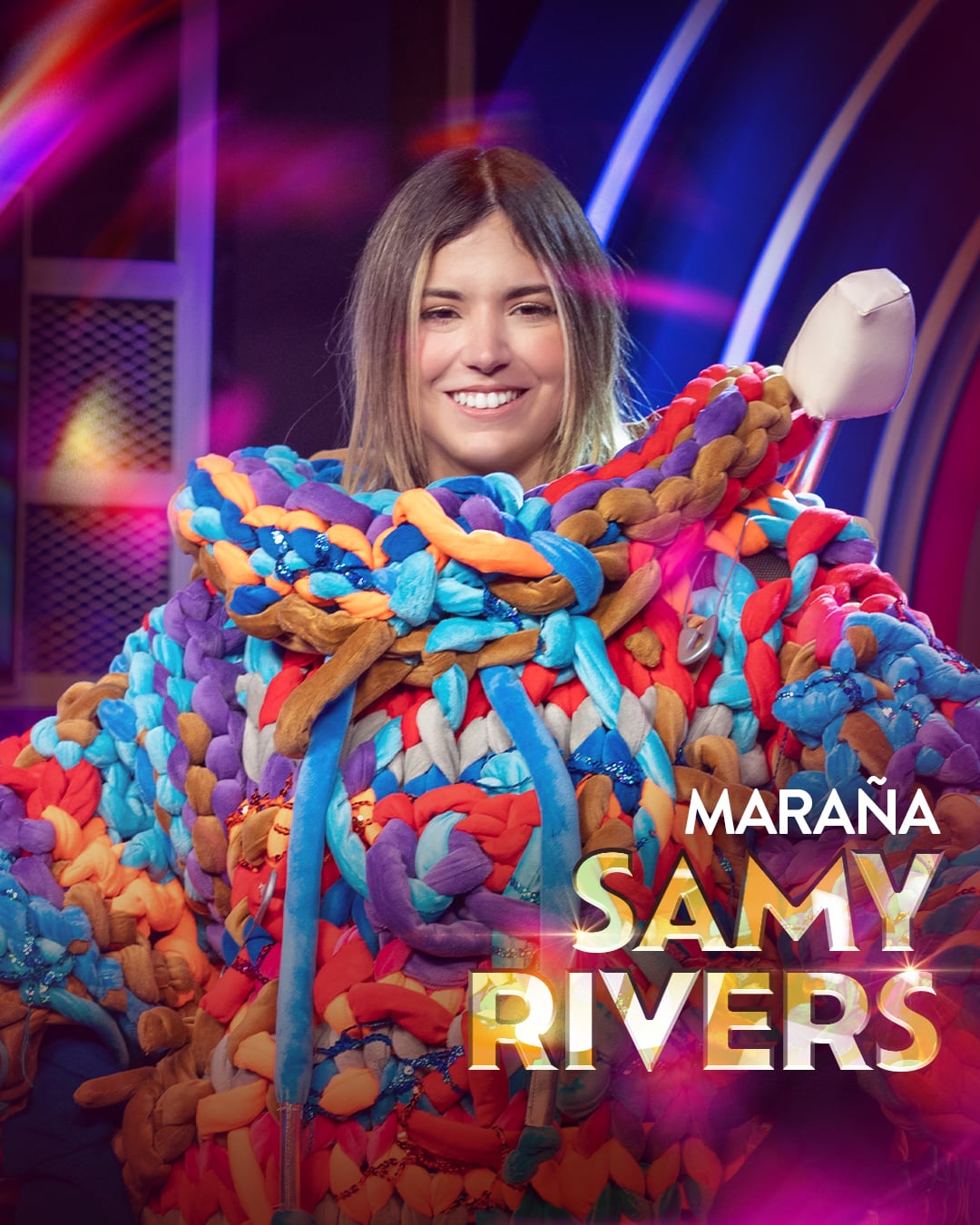 Samy Rivers estaba detrás de Maraña en Quién es la Máscara 2024.