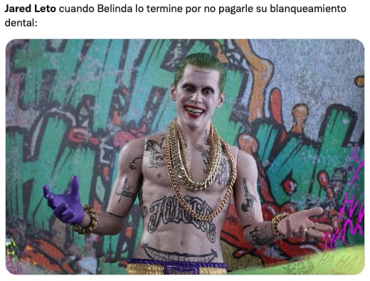 memes de Jared Leto y Belinda