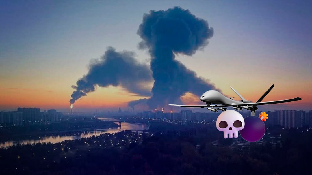 Ucrania golpea Moscú con un ataque masivo de drones; hay 2 muertos