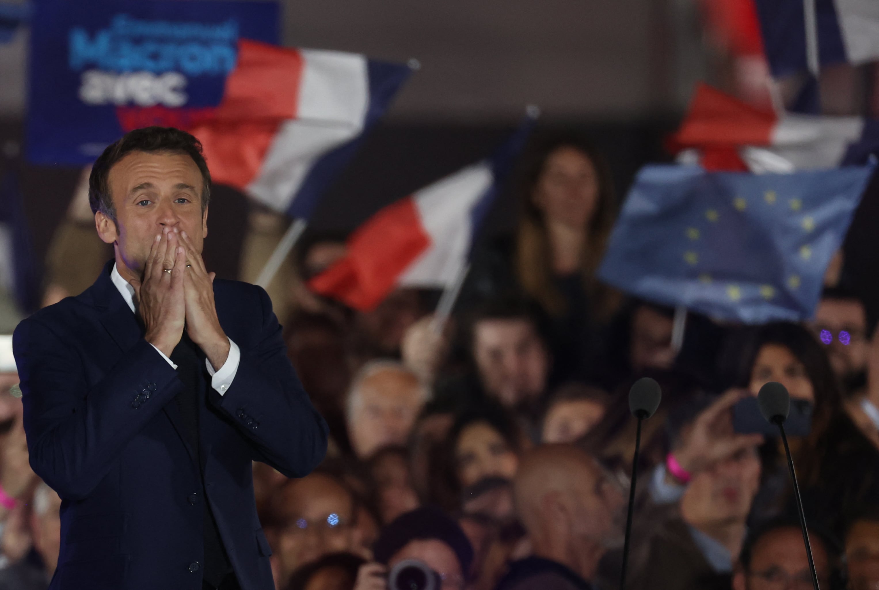 Emmanuel Macron es reelecto como presidente de Francia