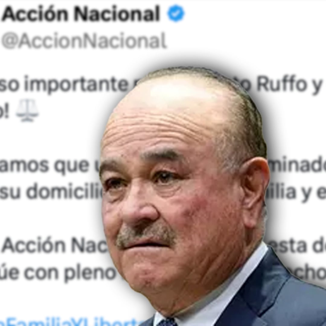PAN celebra cambio de medida cautelar de Ernesto Ruffo a prisión domiciliaria
