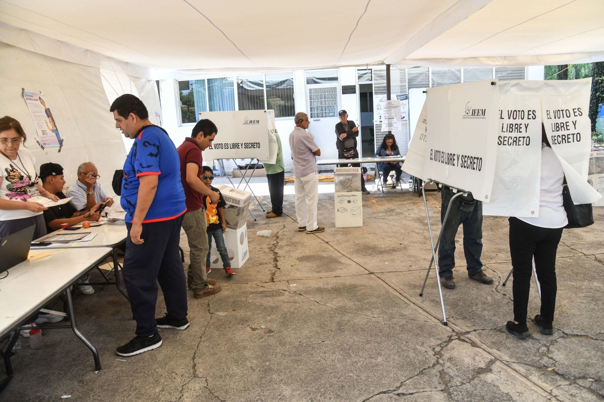Votación en el Estado de México