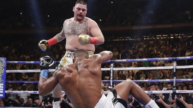 Andy Ruiz se convirtió en el primer mexicano en ser campeón de Peso Pesado
