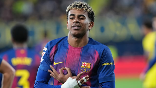 Lamine Yamal, delantero del FC Barcelona.