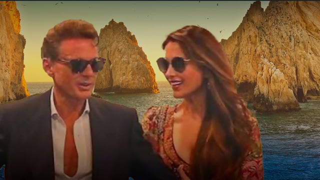 Luis Miguel y Paloma Cuevas están en Los Cabos