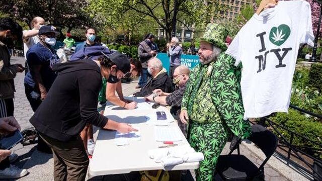 Porros de marihuana gratis en Manhattan