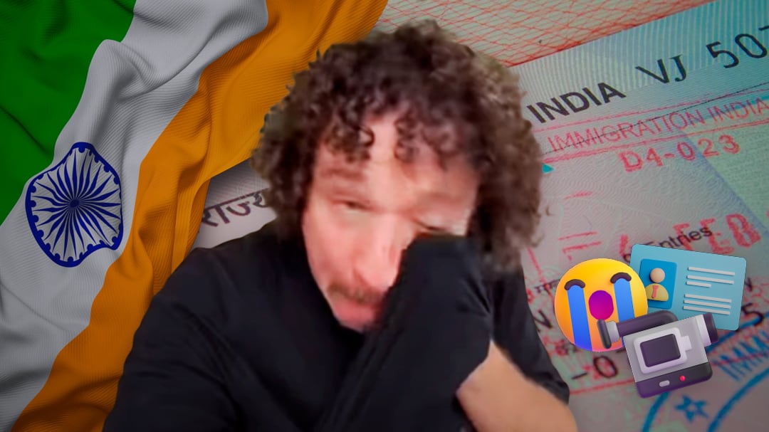 “Me dolió mucho”: Luisito Comunica rompe en llanto tras rechazo de visa en India