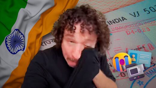 “Me dolió mucho”: Luisito Comunica rompe en llanto tras rechazo de visa en India