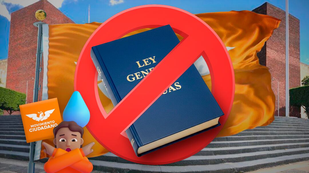 Movimiento Ciudadano rechaza la Ley de Aguas: conoce sus 7 razones