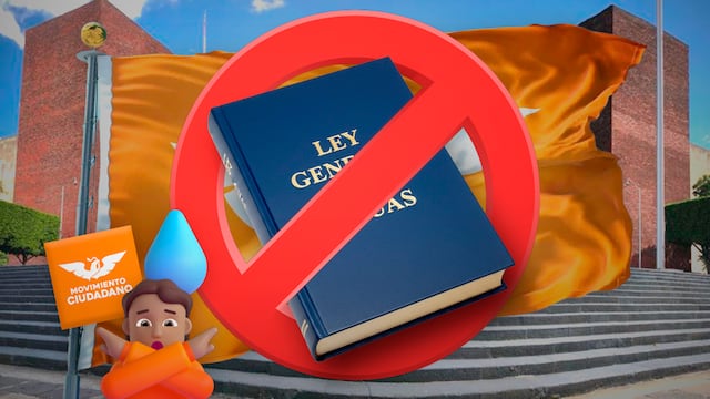 Movimiento Ciudadano rechaza la Ley de Aguas