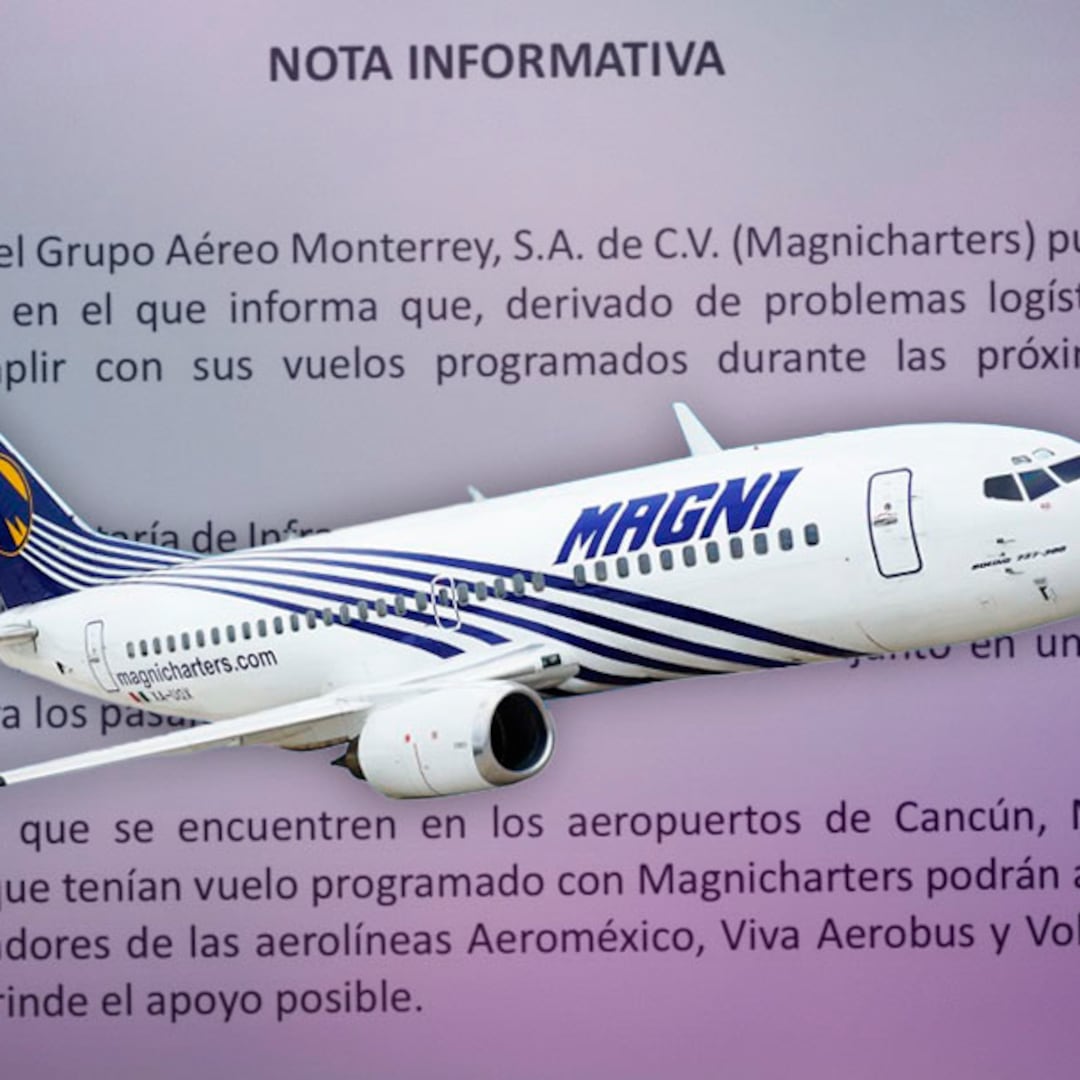 SICT y AFAC atienden caso Magnicharters: qué hacer si te afecta la suspensión