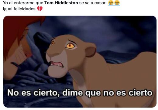 Memes sobre el compromiso de Tom Hiddleston