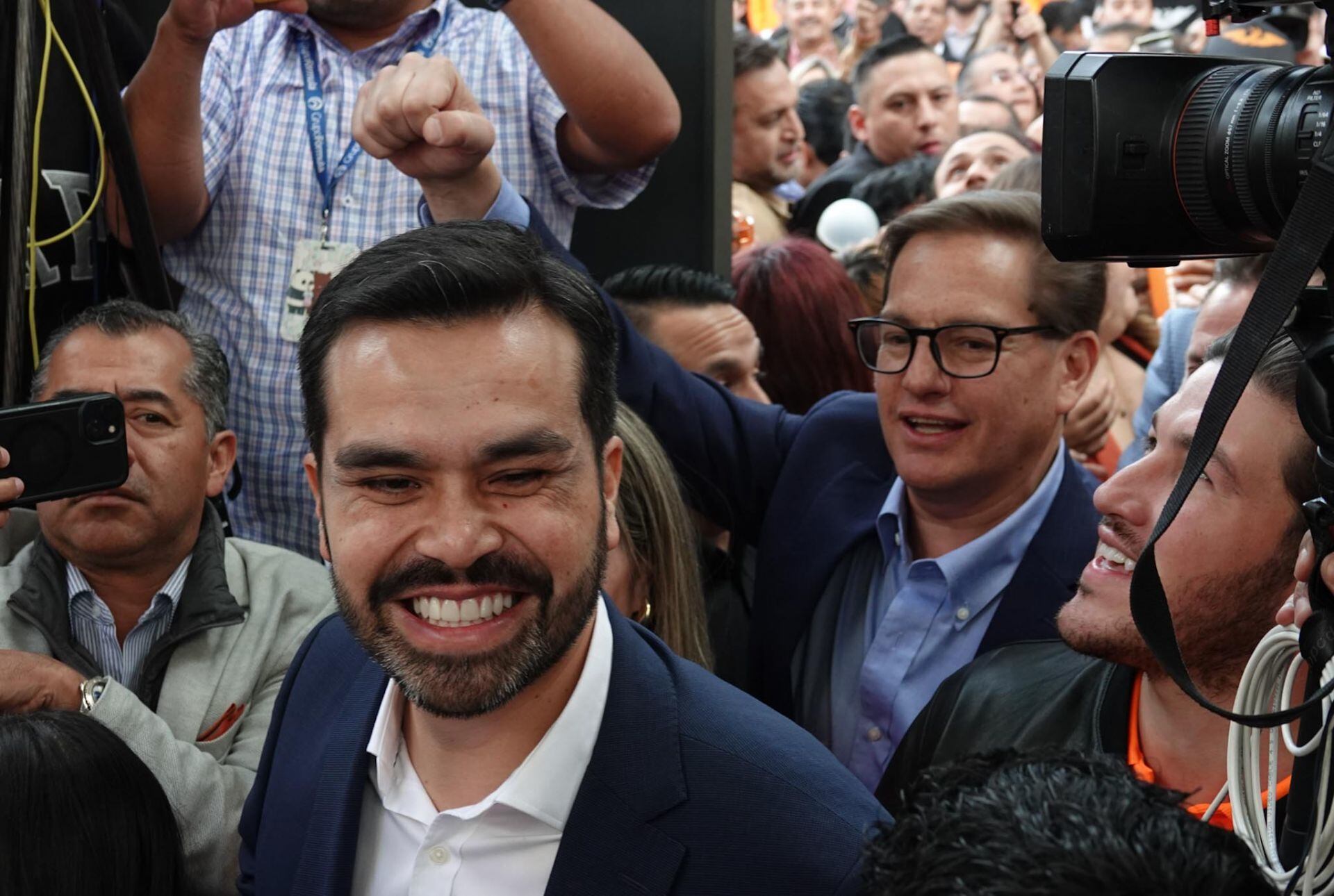 Jorge Álvarez Máynez, precandidato de Movimiento Ciudadano a la presidencia