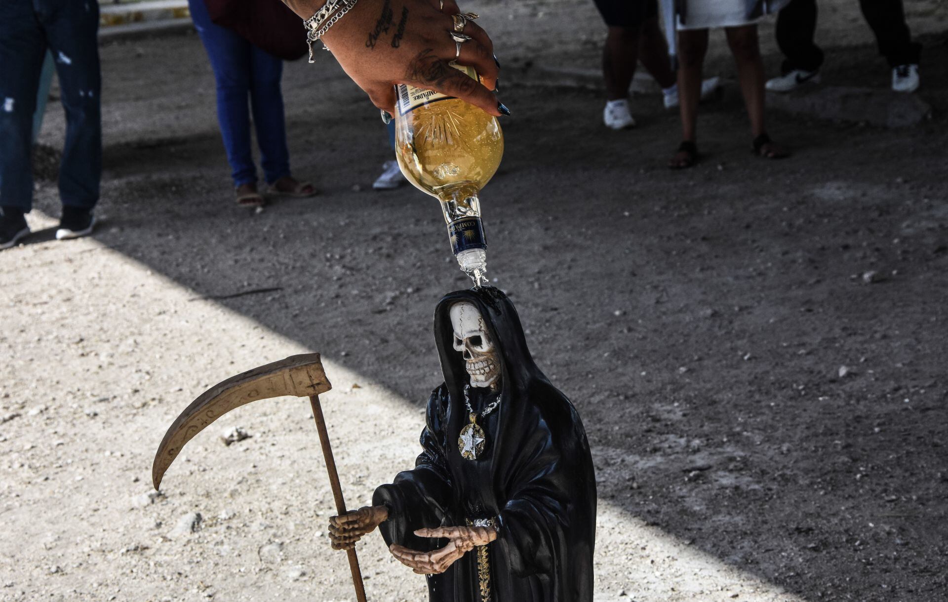 ¿Qué significa soñar con la santa muerte negra?