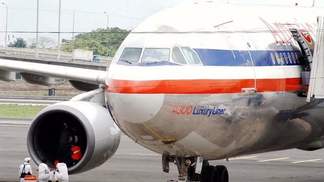 Avión American Airlines