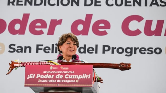 Delfina Gómez presenta resultados en San Felipe del Progreso