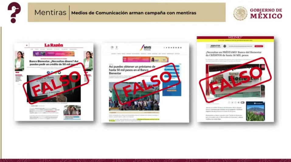 Mentiras de la semana 31 de mayo