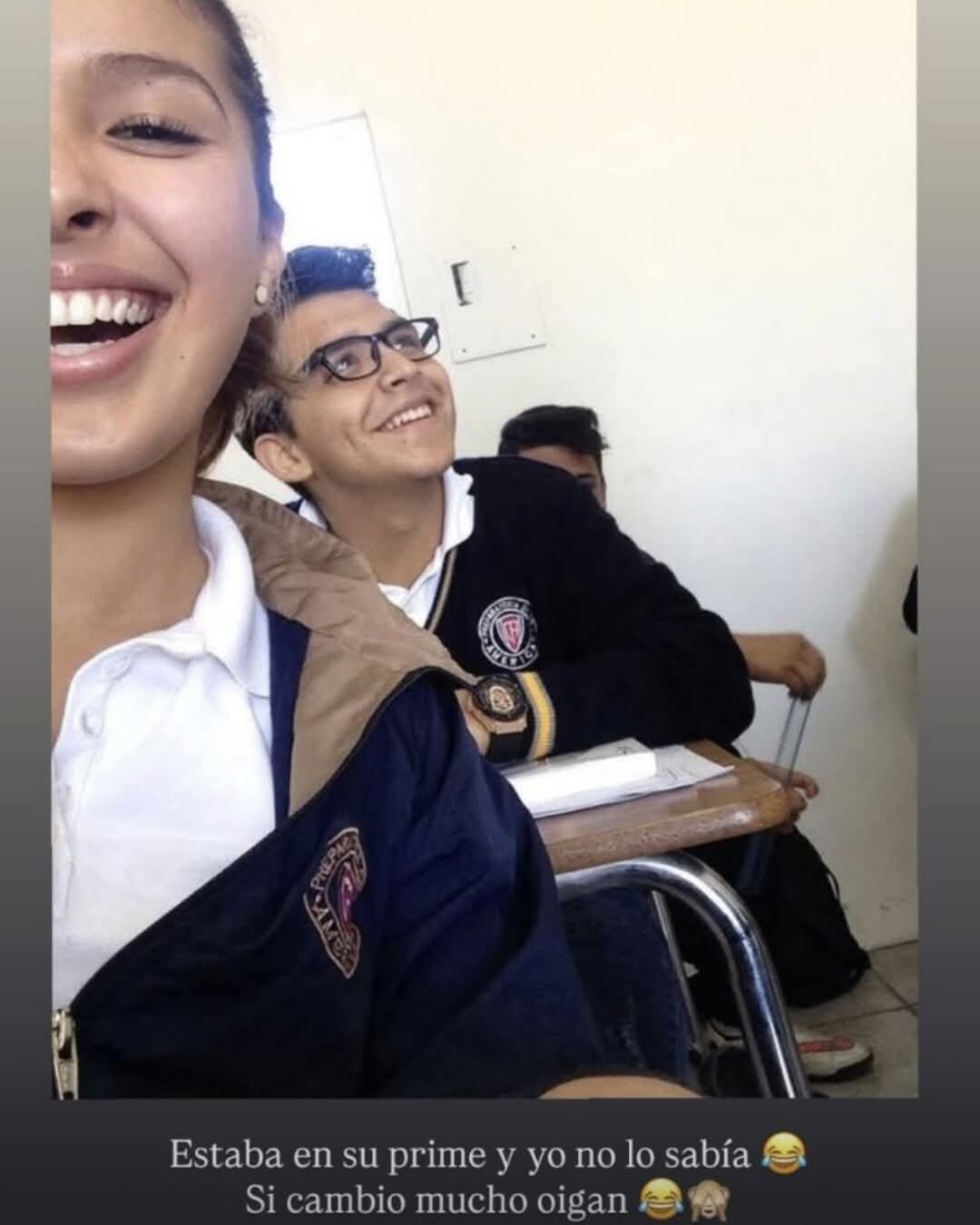 Lisa Fernanda Macías y Christian Nodal.