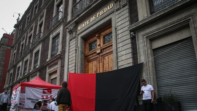 Monte de Piedad inicia huelga y da mensaje a quienes tienen un empeño