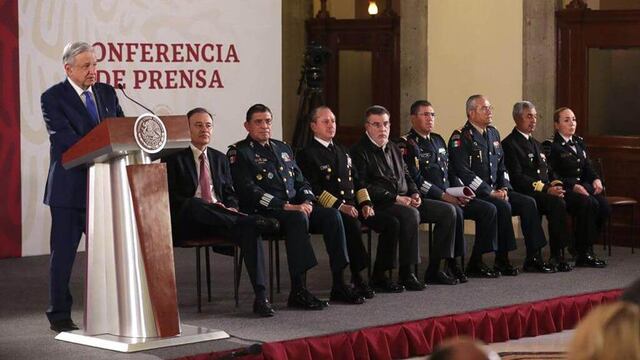 Presentación de Luis Rodríguez Bucio como comandante de la Guardia Nacional.