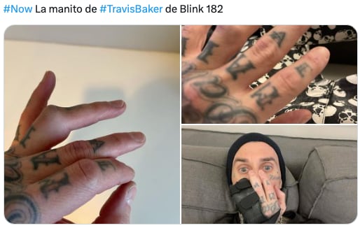 Memes culpan a Travis Baker por la cancelación de los conciertos de Blink 182