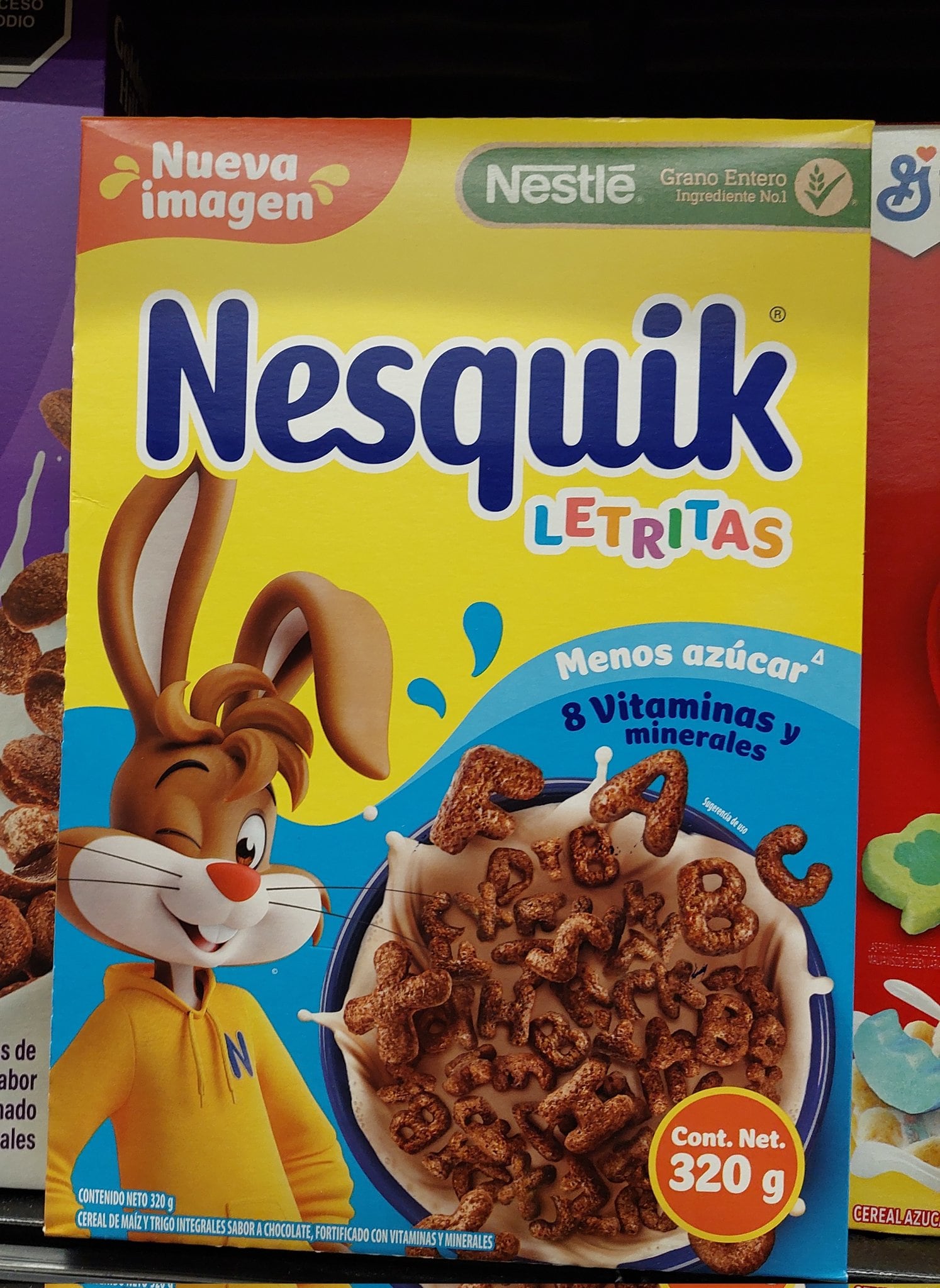 Cereales sin sellos en México