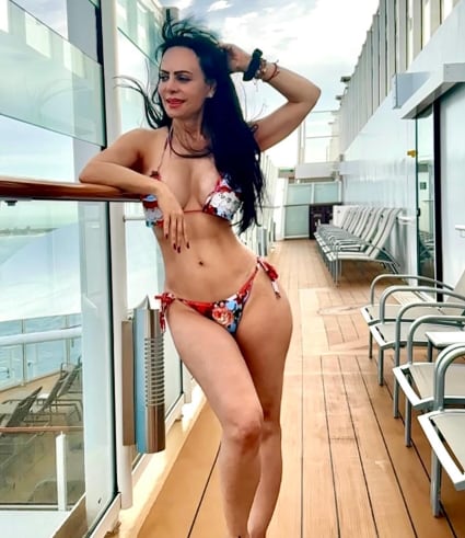 Maribel Guardia luce espectacular en sus vacaciones