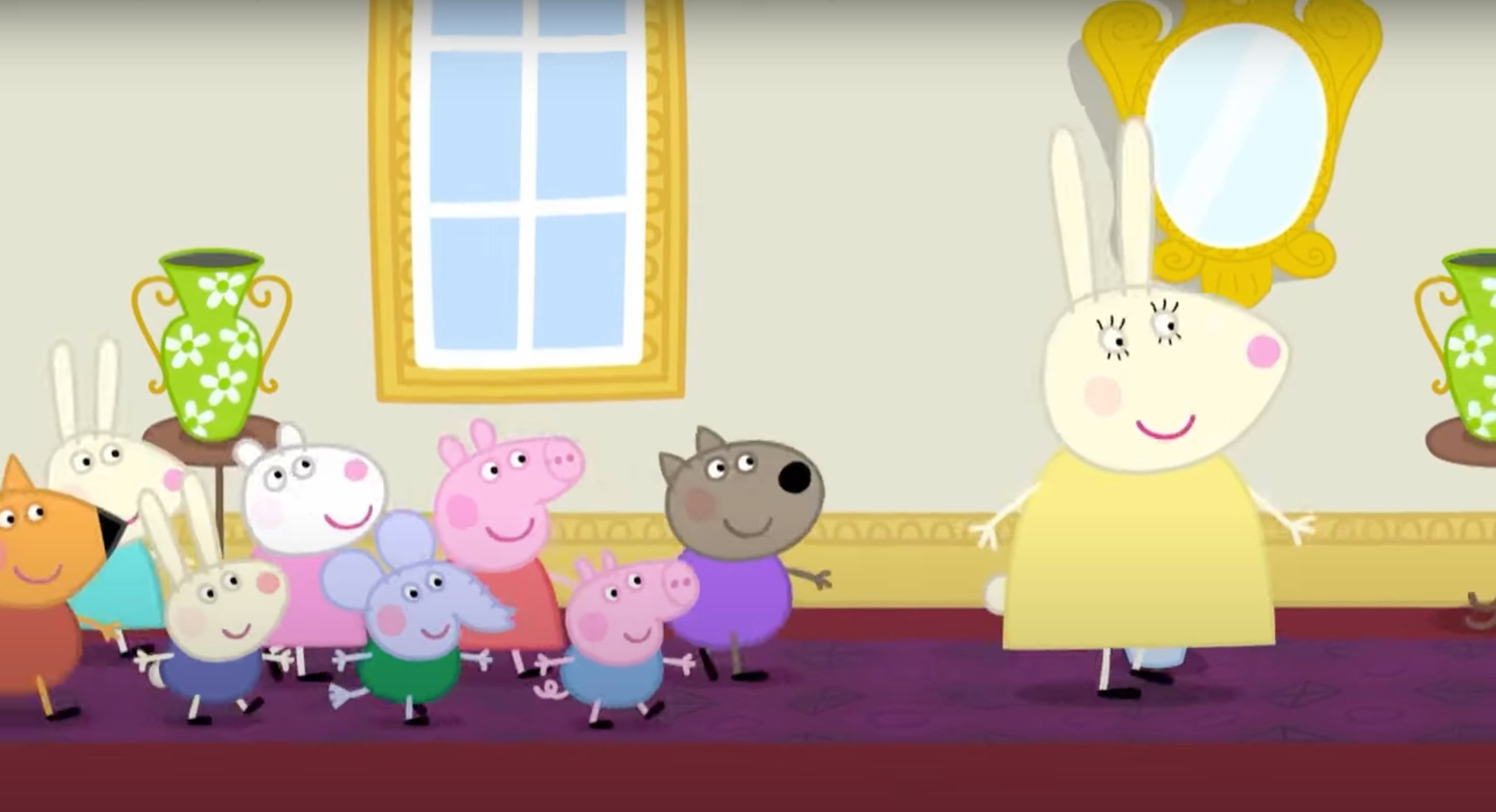 Los trabajos de la Señorita Liebre en Peppa Pig