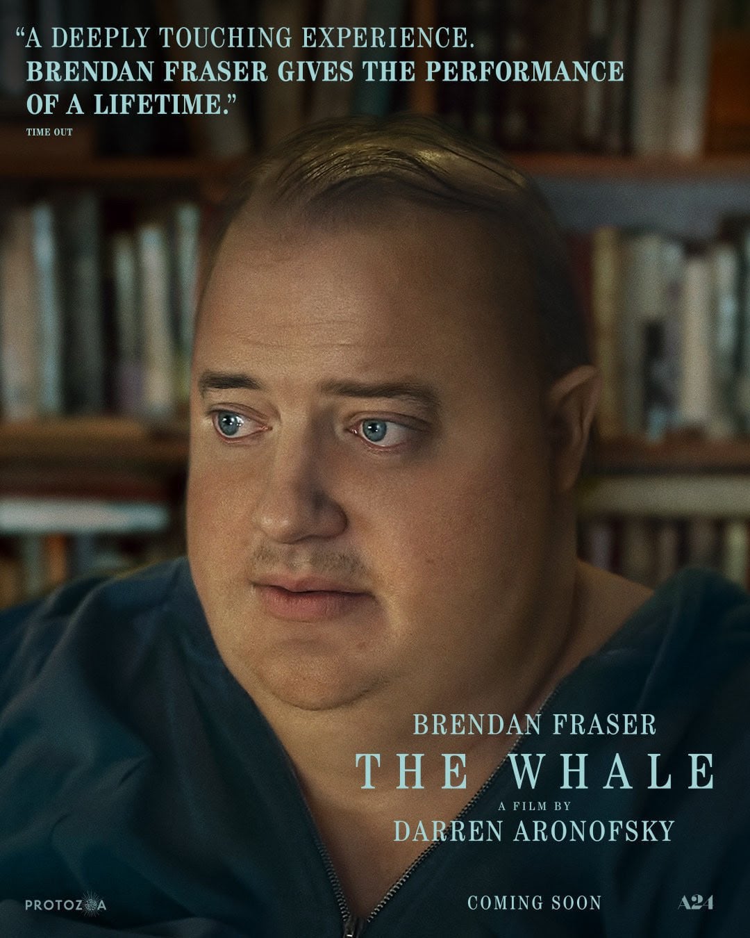 Brendan Fraser poster The While
