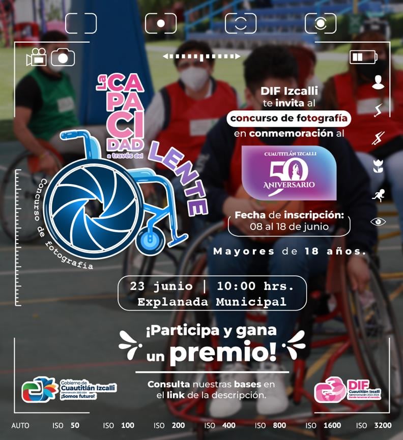 Invitación a concurso “La Capacidad a través del Lente”