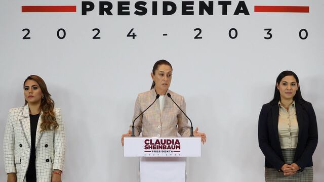 Claudia Sheinbaum, virtual presidenta de México