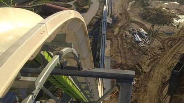 Verruckt Meg-A-Blaster, el tobogán más alto y rápido del mundo.
