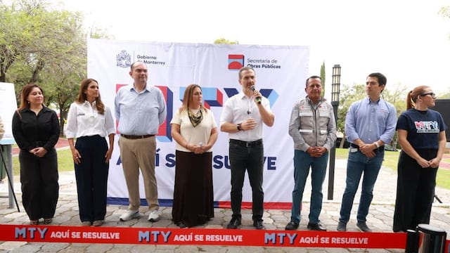 Adrián de la Garza participa en inicio de rehabilitación de los parques