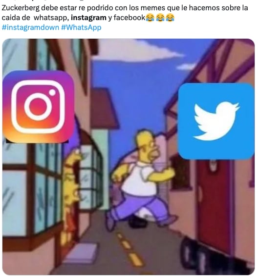 La caída de WhatsApp e Instagram inspiran memes este 3 de abril