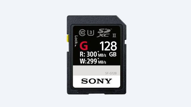 Las nuevas tarjetas SD SF-G Series UHS-II.