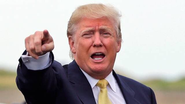 Donald Trump. Campaña en su contra.