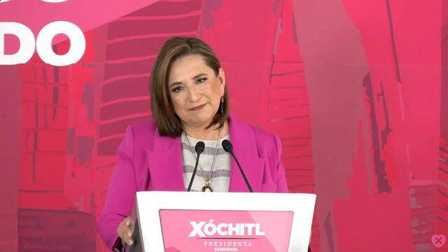 Xóchitl Gálvez, candidata a la presidencia